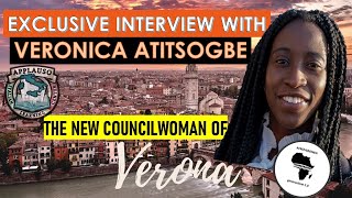 Veronica Atitsogbe Meet the New Councilwoman of Verona [upl. by Cirone]