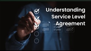 SERVICE LEVEL AGREEMENT  MCQ [upl. by Siegfried]