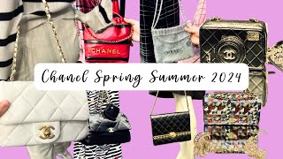 Chanel 2024 Spring Collection  Chanel 24s Bags amp Shoes  Mini quotKellyquot is BACK 😱 [upl. by Nomannic]