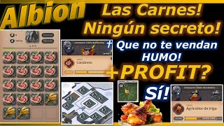 🥩Las Carnes 🍖NINGÚN SECRETO  Albion Online🏹 [upl. by Azil]