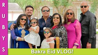 Eid Mubarak Halwa Puri Nashta VLOG in Urdu Hindi  RKK [upl. by Ynnel]