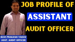 Job Profile Of Assistant Audit Officer In CAG  Ravi Yadav  Fullscore [upl. by Merrily24]