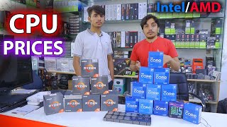 Latest AMDIntel Processors Price in Hafeez Center Lahore  Latest CPU Prices PART 1 [upl. by Liddie]