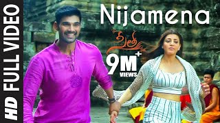 Nijamena Video Song  Sita Telugu Movie  Bellamkonda Sai Sreenivas Kajal Aggarwal  Anup Rubens [upl. by Ushijima322]