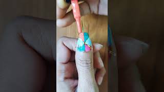 Striping nail art design💅♥shortsfeed naildesigns amitaverma09 nailart ytshorts youtubevideo [upl. by Notwal771]