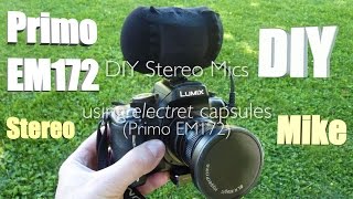 EM172 based stereo microphones do it yourself tutorial [upl. by Sankaran]