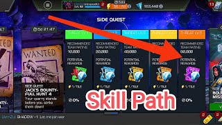 New Side Quest Jacks Bounty Full Hunt 4 Threat Level 5 Easy Completion mcoc [upl. by Oliana]