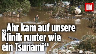 Hochwasser in Bad Neuenahr In Ahrweiler ist ein Krankenhaus abgesoffen [upl. by Stacee]