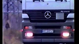 Mercedes Actros Megaspace original 2000 video [upl. by Akiehsal]