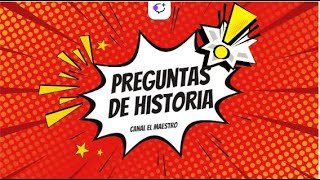 20 Preguntas Históricas ¿Cuánto Sabes del Pasado [upl. by Henning]