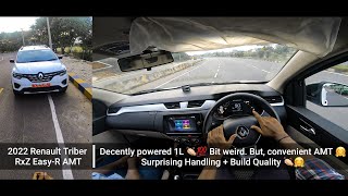 2022 Renault Triber RXZ EasyR AMT P  Tamil Review  E2  Driving Experience  Explained [upl. by Yeta129]