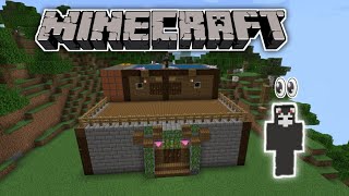 MINECRAFT SUBURBAN HOUSE TUTORIAL [upl. by Kathlin795]