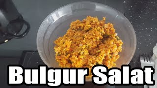 Bulgur Salat  Rezept  Nici kocht [upl. by Amsa]