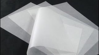 How To Make Instant Butter Paper  Parchment Paper At Home In Lockdown  DIY Baking Paper 68 [upl. by Eppesiug]