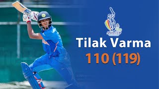 Stylish Tilak Varmas hundred against Pakistan in Moratuwa [upl. by Shu]