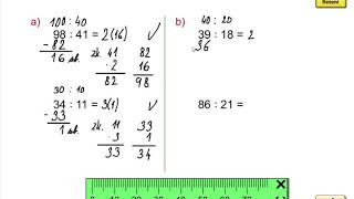Písemné dělení dvojciferným číslem 9841 dlouhý zápisMM pro 5roč 1 díl str 42 cv 1 [upl. by Lime]