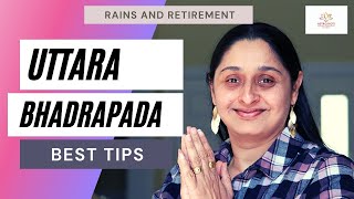 Uttara Bhadrapada Nakshatra in Vedic astrology Career characteristics and guidance [upl. by Tubb]