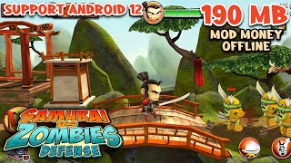 SAMURAI vs ZOMBIES DEFENSE Android Gameplay  Support Android 12 [upl. by Holds]