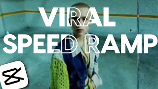 VIRAL SPEED RAMP on your PHONE 😱  CapCut Tutorial [upl. by Brentt]