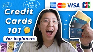 💳 Credit Cards for BEGINNERS  vs Debit Card Pros amp Cons How to Apply  Credit Cards 101 [upl. by Aydiv849]