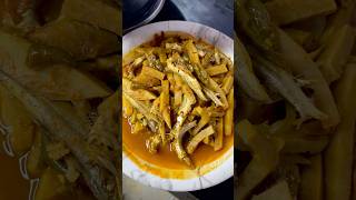 Kochu diye Choto macher recipe shorts youtubeshorts cooking ytshorts foodie [upl. by Pazice]