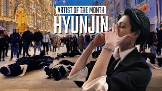 KPOP IN PUBLIC  Artist Of The Month Stray Kids HYUNJIN 현진  Motley Crew DANCE COVER BY VERSUS [upl. by Newmark]