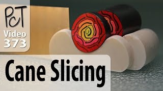 Keep Round Polymer Canes From Distorting When Slicing Them [upl. by Ettellocin]