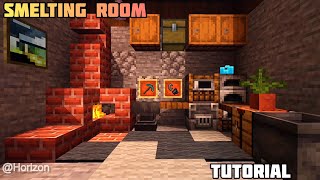 Smelting Room Disign Tutorial From Horizon Building with Sahad [upl. by Ylera]