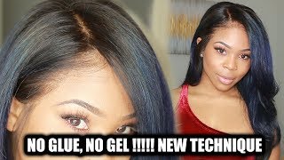 SALON SECRETS Glueless LACE FRONT WIG Technique  WOWAFRICAN [upl. by Pinter26]