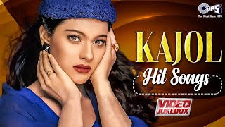 Kajol Hit Songs  90s Hits Hindi Songs  Romantic Hindi Songs  Bollywood Hits  Video Jukebox [upl. by Aihtela]