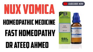 Nux Vomica Homeopathic Medicine Symptoms amp Uses  30 C 200 C [upl. by Hajidahk]