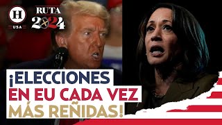 ¿Quién va ganando Kamala Harris o Donald Trump Así van las preferencias de voto en EU [upl. by Amlus]