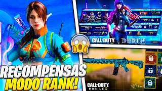 RECOMPENSAS de MODO RANK  CAMUFLAJE COMPLETISTA  PASES RECICLADOS en la TEMPORADA 7 COD MOBILE [upl. by Sirtimed]