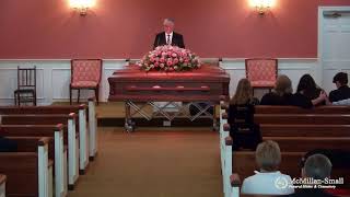 McMillanSmall Funeral Home Live Stream for Irene Evans [upl. by Cherrita]