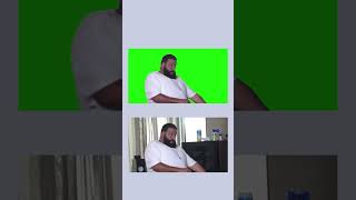 DJ Khaled Dancing Twitter Meme  Green Screen [upl. by Ballinger]