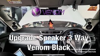 upgrade 3way Venom Black  Suara Langsung Naik Kelas ☝️✌️👌💜😍👍 [upl. by Carlo]