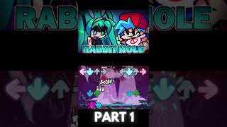 Rabbit Hole FNF PART 1 Cover By Zero FNF MOD shorts [upl. by Vasya]