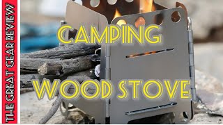 Lixada folding wood stove camp cooking SORTED [upl. by Fontes650]