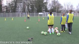 Travail technique  Stéphanie TROGNON  Pôle espoir de Strasbourg [upl. by Jaimie]