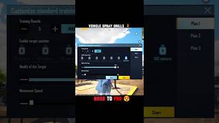 3 Important Drills to Tracing Vehicle in PUBG MOBILE 😍🔥 [upl. by Airasor]