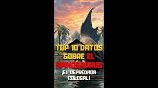 🦖 ¡TOP 10 CURIOSIDADES del SPINOSAURUS que NO CREERÁS 🌟 short [upl. by Bondie]