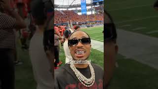 Quavo On The Sideline At The Georgia Bulldogs Football Game quavo [upl. by Dole371]