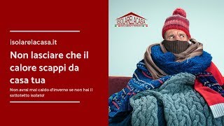 Video 78 Perché isolare il sottotetto [upl. by Nnahs]