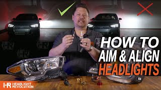 How to Aim and Align Your Headlights [upl. by Firman685]