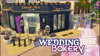 WEDDING CAKES BAKERY 🍰💍 The Sims 4 My Wedding Stories Speed Build  NO CC  The Sims 4 Speed Build [upl. by Raffaj890]