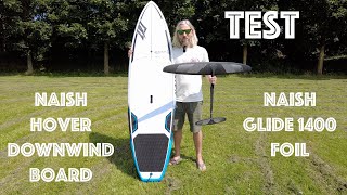 Naish Hover Downwind Board  Naish Glide 1400 Foil  Test deutsch [upl. by Eenerb988]