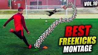 Best Free Kicks Montage Vol10  Viral Football Free Kicks amp Knuckleballs [upl. by Notyalk52]