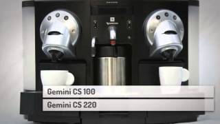 Nespresso Lungo Leggero Lungo Forte Espresso Leggero Ristretto Zenius CS 100 Nespro24de [upl. by Elonore]