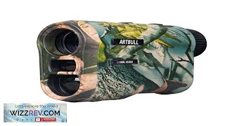 ARTBULL NK600 600m Rechargeable Rangefinder Speed Measuring Instrument Telescope Camouflage Review [upl. by Dove]