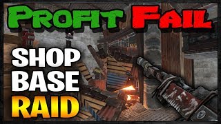 RAIDING a BASE with a Shop  Profit or Fail  Rust [upl. by Bevan]